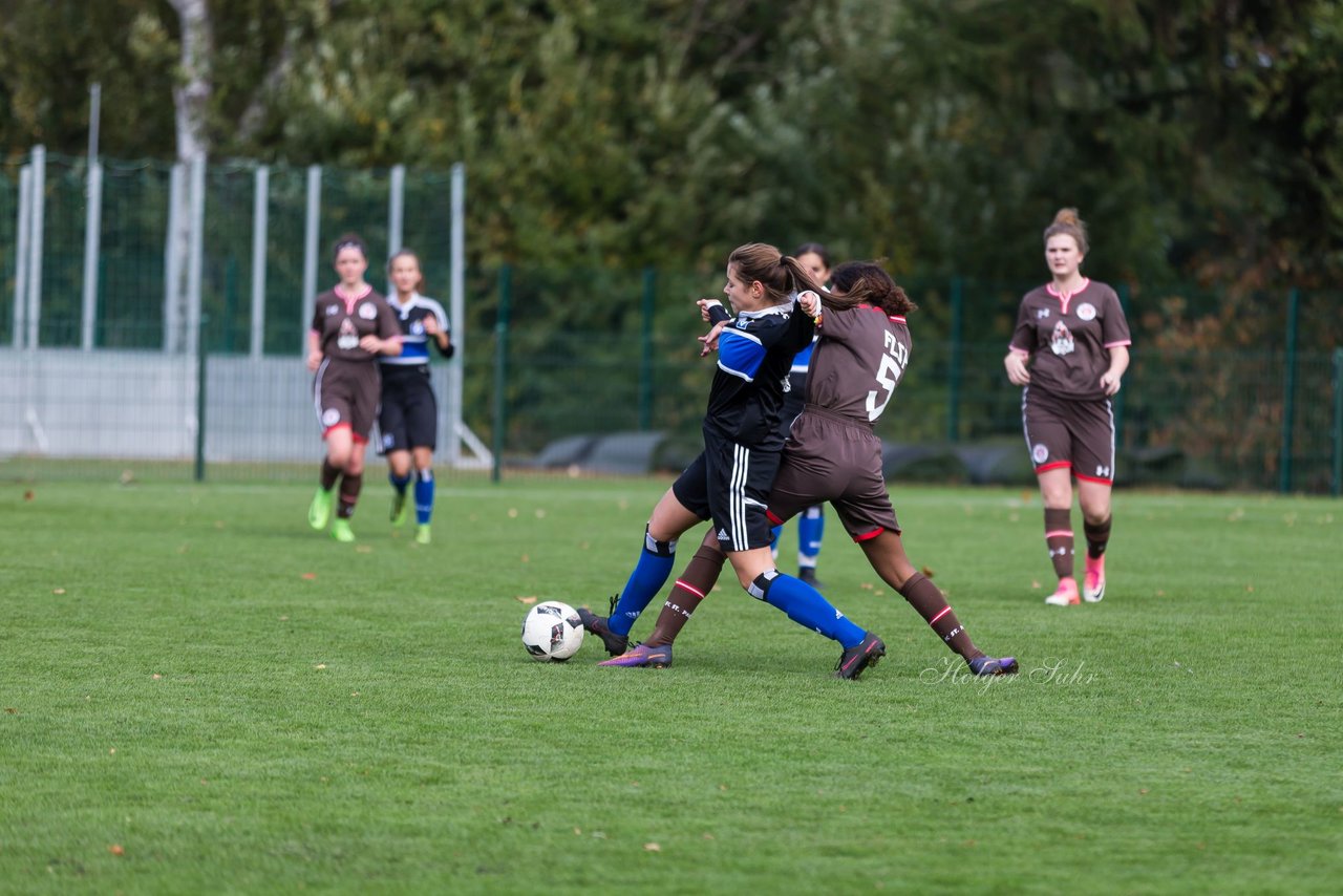 Bild 212 - B-Juniorinnen Hamburger SV - FC St.Pauli : Ergebnis: 1:2